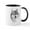 White/Black Inside, variant on CafePress - Gray Wolf Mug - 11 oz Ceramic Mug - Novelty Coffee Tea Cup
