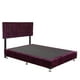 thumbnail image 3 of Box Base Cama Matrimonial + Cabecera Catania Morado, 3 of 7
