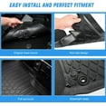 Nilight TPE Floor Mats for 2018 2019 2020 2021 2022 2023 2024 Chevy