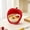 Red, variant on Cute Apple Drain Basket Double Wash Fruit Artifact Kitchen Home Living Room Fruit Basket Vegetable Basin High Value New Model