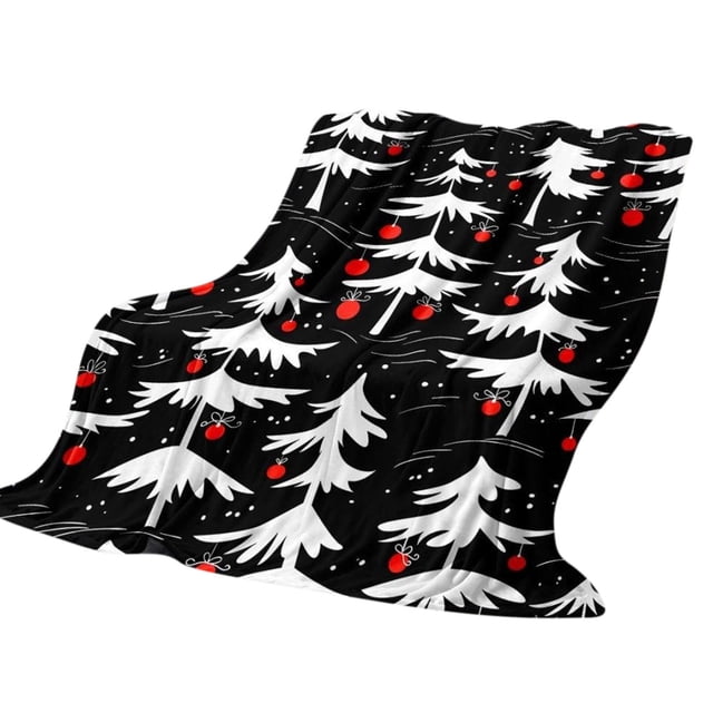 Decoraciones de Navidad Al Aire Libre Manta Linda de Navidad 100 X 130cm Manta de Terciopelo Francés Sofá Manta Linda Classys Manta de Navidad Manta de Lana para Dormir