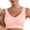 Pink Bra for Women, variant on Wide Straps Sports Yoga Bra Bralette Wireless Seamless Soft Cup Bra Secure Fit Bra for Women Breathable Everyday Bras No Underwire T-Shirt Bra Cleavage Bra Lift and Support Push-Up Bra Pink XL