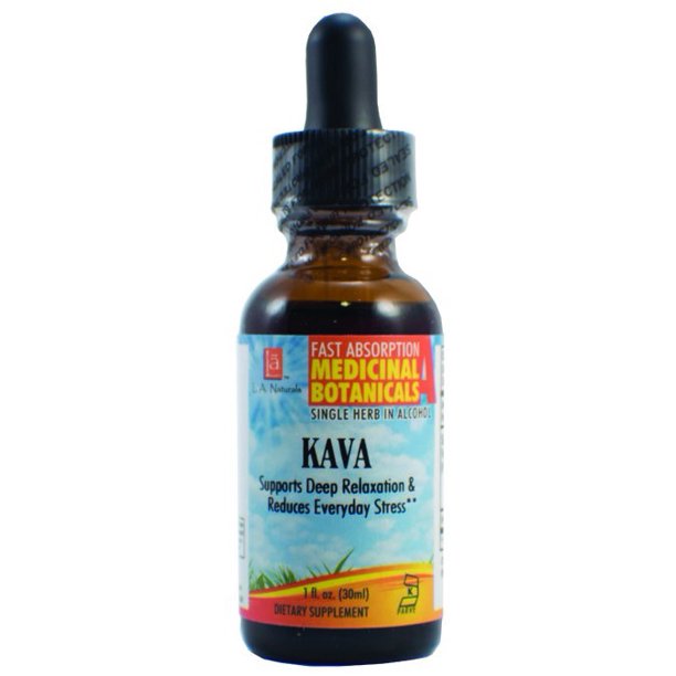 LA Naturals Kava For Deep Relaxation Drops, 1 Oz