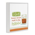 thumbnail image 3 of Stupell Industries Eclectic Funny Liquor Phrase White Framed Giclee Art, 12 x 12, by Courtney Morgenstern, 3 of 8