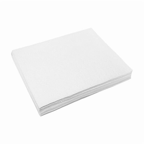 Sorbent Pad, 26.4 gal, 16 in x 18 in, Oil, White, 100 PK 1SDWPB