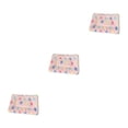 thumbnail image 3 of Wweixi 1/2/3/5 Washable And Machine Washable Pet Mat For Easy Cleaning Cartoon Sleeping Mat For Cats And Dogs pink heart 30*40cm 3PCS, 3 of 6
