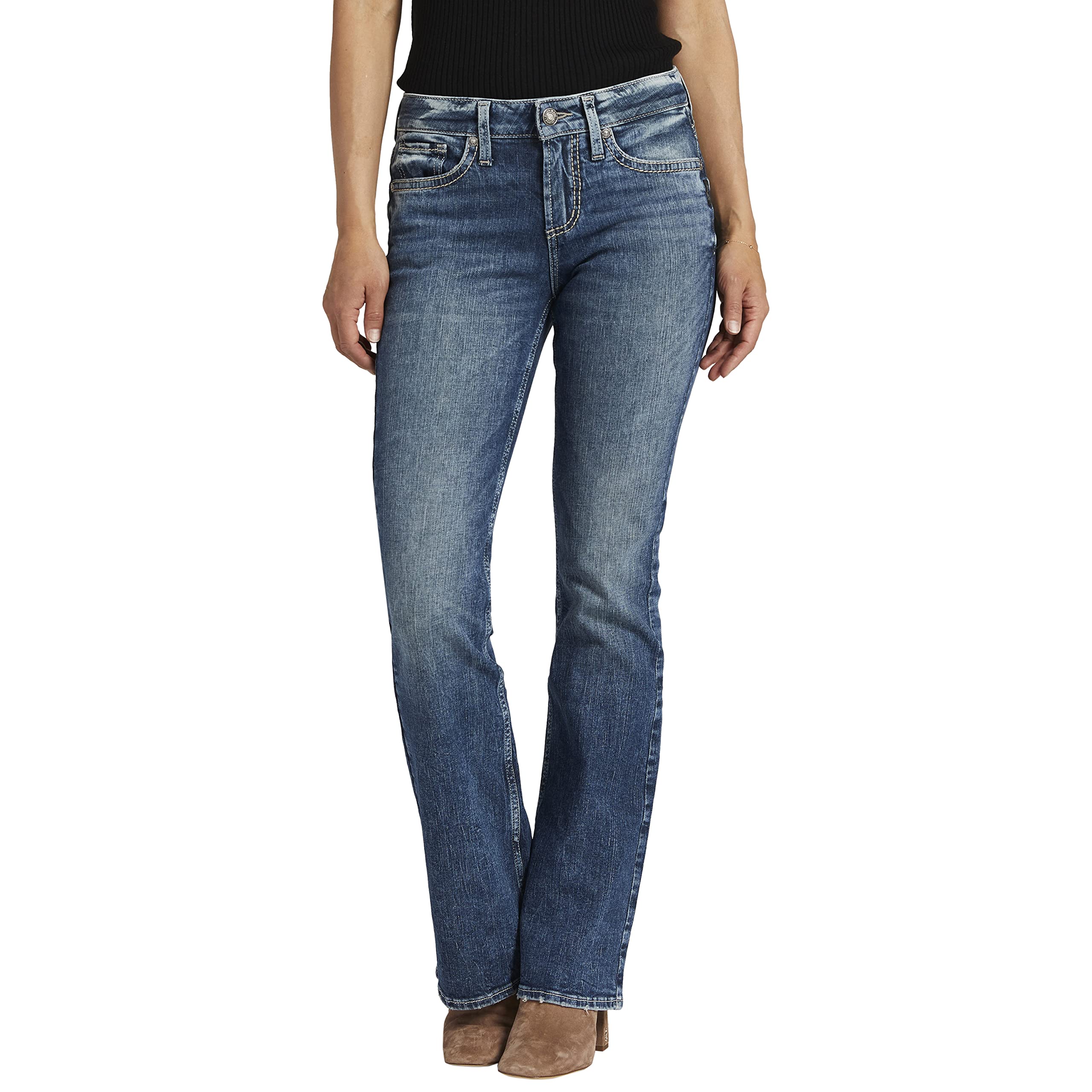 silver jeans for women