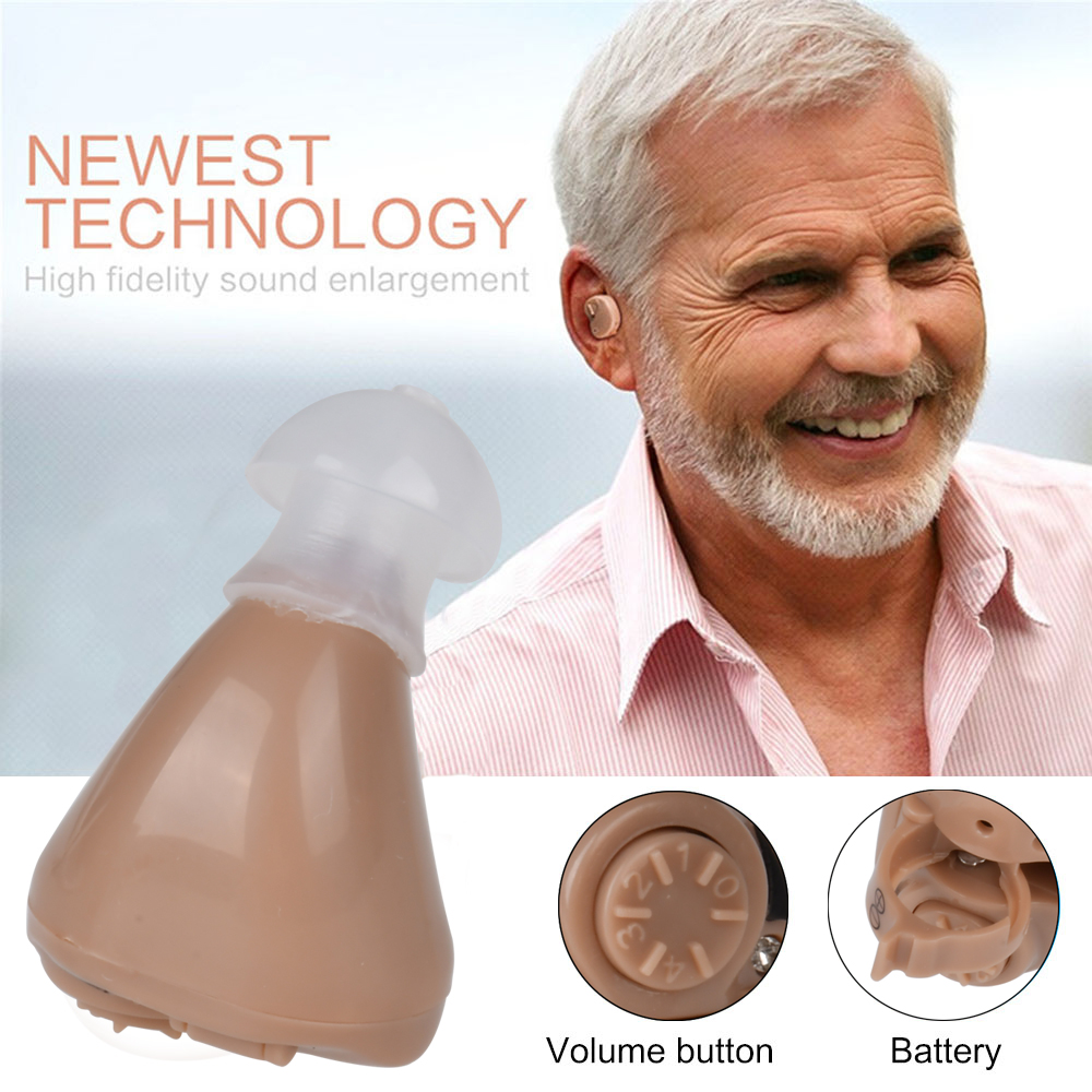 JECPP Hearing Aids Sound Amplifier Battery Powered In Ear Hearing