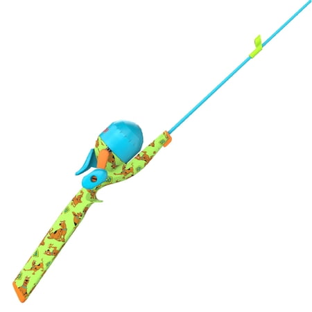 Youth 29-inch Floating Spincast Reel And Fishing Rod Combo Size 20 Pre-spooled With 6-pound Cajun Line