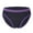 Purple, variant on tasrioml Women's Ribbed Underwear Low Rise Hipster Panties Soft Stretch Full Briefs Ladies Breathable Stretch Underpants