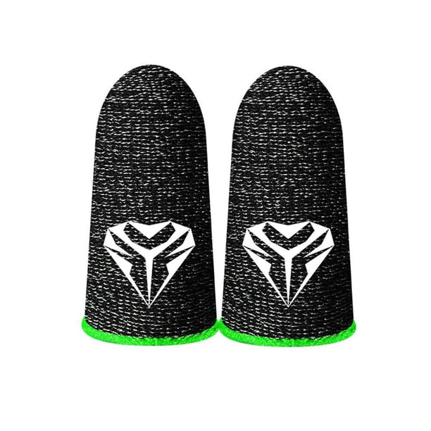 1 par de fundas para los dedos para PUBG, transpirables, a prueba de sudor, para la punta de los dedos (verde) Tmvgtek Para Estrenar