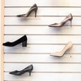 thumbnail image 2 of OULII 5Pcs Clear Plastic Wall Shoe Shelves Racks for Retail Store Use, 2 of 8