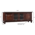 thumbnail image 4 of Pemberly Row 60" Low Profile TV Stand in Vintage Mahogany, 4 of 5
