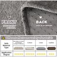 thumbnail image 4 of Dark Couch Covers for Sectional Sofa Couch Cover L Shape Couch Covers for Dogs Washable Couch Cover Banket Modern Sofa Slipcovers Super Soft Sofa Towel for Kids Pets ” x ”, 4 of 9