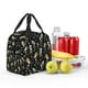 thumbnail image 5 of Easygdp Dancing Skeleton Party Bolsa Térmica Premium - Tela Oxford Impermeable, Gran Capacidad, Bolsillo Frontal, Unisex para Trabajo, Escuela, Actividades al Aire Libre y Picnics, 5 of 8