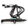thumbnail image 1 of Caja de disipación de calor Convertidor de adaptador 3pin / 4Pin Fan Hub Splitter Divisor Regulador de la placa base de la placa base Partes del accesorio de la computadora Tipo 1 Eigraketly EL005767-01, 1 of 7