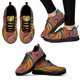 thumbnail image 1 of Zapatos de diseño psicodélico de colores de moda, zapatillas de tejido de punto con suela gruesa, zapatos ligeros para exteriores, zapatos de baloncesto, 1 of 6