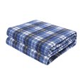 thumbnail image 2 of Large Multicolor Urine Mats TPU Foldable Home Waterproof Cotton Incontinence Pad Foldable Diaper Absorbent Mattress Nappy Bed Sheets Blue Plaid1, 2 of 7