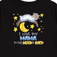 thumbnail image 4 of Inktastic I Love My Mama to the Moon and Back Cute Sheep Boys or Girls Long Sleeve Toddler T-Shirt, 4 of 5