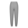 thumbnail image 4 of WFJCJPAF 2024 New Product Clearance！ Yoga Pants for Women,Women's Solid Color Women's Suit PantFoot Bound Casual Sports Pants Pants Long Pants - Gray S, 4 of 7