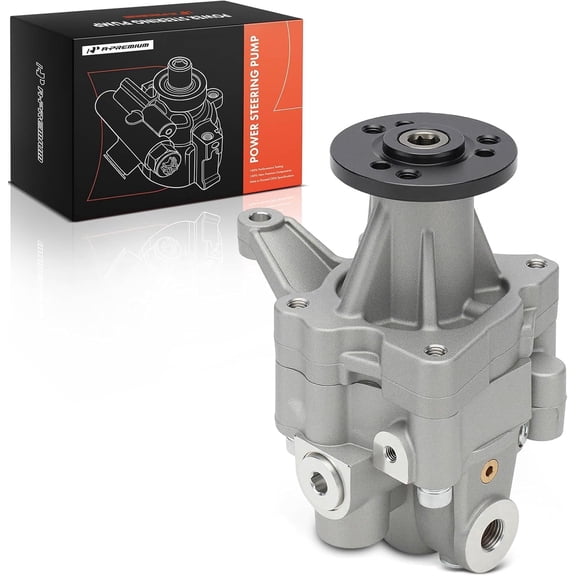 A-Premium Power Steering Pump Compatible with BMW 530i 1994-1995 540i 1994-2003 740i 1993-2001 740iL 1995-2001 840Ci 1994-1997 850Ci 1995-1997