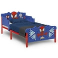 thumbnail image 1 of Spidey and His Amazing Friends 3D Toddler Bed by Delta Children, Blue, 1 of 9