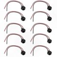 thumbnail image 1 of 10-Pack T10 LED Bulb Socket Adapter for Automotive Wedge Light Connection, 1 of 3