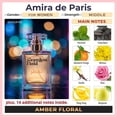 thumbnail image 2 of Seamless Hold Amira de Paris Citrus Rose Patchouli Perfume for Women Parfum | Inspired Luxury Fragrance | Long-Lasting Scent - 1 oz (30 ml), 2 of 6