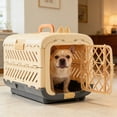 thumbnail image 5 of Foldable Large Soft Sided Pet Carrier for Travel and Airline, Portable Dog Cat Crate with Car Safety Strap Loops, Airline Approved Kennel with Carry Handles for Easy Transport, 5 of 5