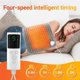 thumbnail image 2 of Electric Heating Pad Massager for Period Cramps Pain Relief Winter Warm Blanket Hot Compress Mat Washable Hand Foot Warmer, 2 of 5