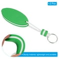 thumbnail image 3 of Uxcell Floating Keychain Buoyant Keyrings Marine Key Holder for Kayaking, Green 2 Pack, 3 of 5