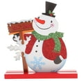 thumbnail image 1 of 1Pc Wooden Christmas Table Adornment Creative Table Stand Party Decoration, 1 of 7