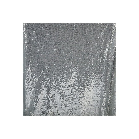 

Fuieoe Desk Mat White Desk Sequin Tablecloth Wedding Party Cake Dessert Event Christmas Decoration