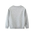 thumbnail image 5 of HILEELANG Little Boy Sweatshirts Grey Dinosaur Graphic Crewneck Long Sleeve Pullover Cotton Top Sweater Shirts 7 Years, 5 of 5