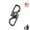 Black, variant on Stainless Steel Fidget Spinner Keychain for Men, Pinning Toys Bottle Opener Car Key Waist Pendant, Smooth Spin Guarantee Keepsake for Dad Husband Boyfriend (White)