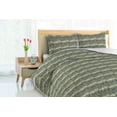 thumbnail image 3 of Ambesonne Jungle Down Alternative Quilt Comforter, Tropical Atmosphere Forest, Queen, Sage Green Slate Blue, 3 of 5