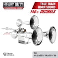 thumbnail image 5 of Claxon de tren GG Grand General 69991 cromado 12/24 V de alta resistencia, 5 of 5