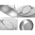 thumbnail image 3 of 9x9x4In Reusable Griddle Cover,Stainless Steel Basting and Steaming Cover with Detachable Handle for Grill,Perfect for Flat Top Grills & Outdoor Cooking, 3 of 6