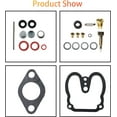 thumbnail image 4 of ALL-CARB Carburetor Repair Rebuild Kit Replacement for Wisconsin K2119 LQ37 VG4D V460D VH4D V465D W4-1770 15020 15048 15049 L57-1 L-77-M, 4 of 5