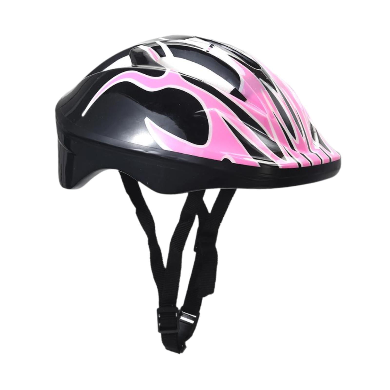 yotijay Kids Helmet, Roller Skating Helmet Portable Impact Resistant, Skateboard Pink