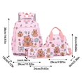thumbnail image 2 of gcong Lightweight School Bookbag For Elementary Adjustable Straps Cute Backpack Pink, 2 of 8