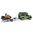 thumbnail image 3 of Bruder - 02594 | Leisure Time: Land Rover Defender Station Wagon With Trailer And Snowmobile, 3 of 5