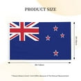 thumbnail image 3 of New Nz Flag Flag Flag 3x5ft Double-Sided Printing Indoor/Outdoor Decorative Banner National Flag, 3 of 7
