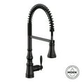 thumbnail image 5 of Moen S73104SRS Weymouth Single Handle Pull Down Kitchen Faucet in Spot Resist Stainless, 5 of 7