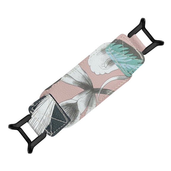 Ergonomic PU and Elastic Rope Hand Strap For 6-8inch Tablets Secure AntiSlip Grip Reading Accessory