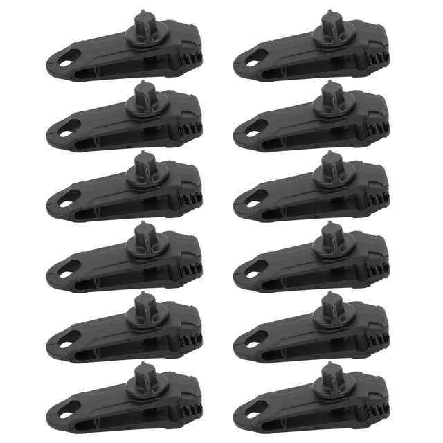Tent Clip, Lightweight Portable Nylon Canopy Clamp, for Outdoor Tents