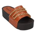 thumbnail image 4 of Sandalias Zapatos Mujer Tacon Zapatillas Plataforma Prunella Modelo 5051 Miel PRUNELLA 5051, 4 of 7