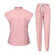 thumbnail image 1 of Conjunto De Uniforme Médico Para Mujer, Top Y Pantalones Lavables Para Belleza, Tienda De Mascotas, SPA S Rosa, 1 of 8
