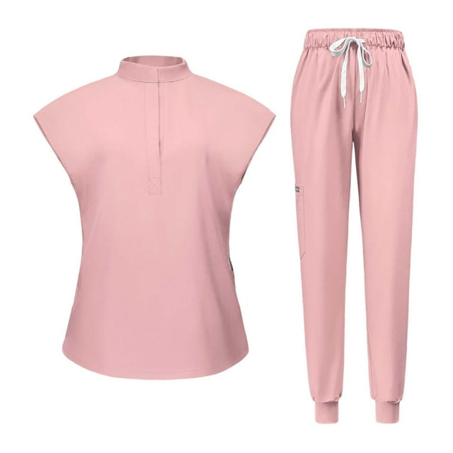 lionlar Female Uniform Scrub Set Clothes Nurse Workwear for Pet Shop SPA Cosmetology S