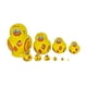 thumbnail image 2 of Muñecas de anidación, de anidación para muñeca matryoshka,Regalo de recuerdo de juguete de apilamiento de madera de muñecas coleccionables,juego de manualidades de perfke Muñecas de anidación, 2 of 9